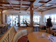 Gasthaus bij de gondelbaan bij het dalstation