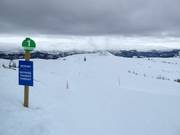 Zeer eenvoudige piste in Voss Resort