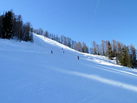 Skigebieden voor gevorderden en off-piste skiërs Karnische Hauptkamm – Gevorderden, off-piste skiërs Nassfeld – Hermagor