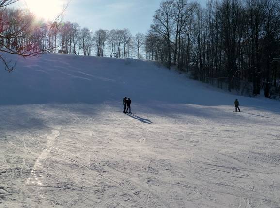 Gemakkelijke afdaling rond de Pfulb-Hütte
