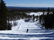 Piste Rödingen naar het dalstation van de zespersoonsstoeltjeslift Ost 6:An