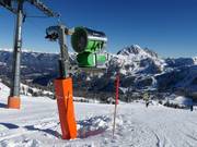 Krachtige besneeuwingsinstallaties op de Nassfeld