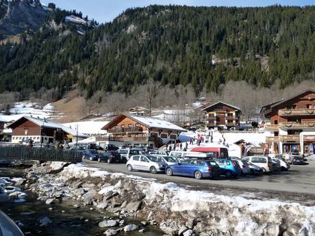 Franstalige deel van Zwitserland (Romandië): bereikbaarheid van en parkeermogelijkheden bij de skigebieden – Bereikbaarheid, parkeren Les Portes du Soleil – Morzine/Avoriaz/Les Gets/Châtel/Morgins/Champéry
