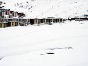 Achter het station: langlaufloipes in La Toussuire