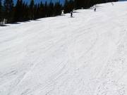 Geprepareerde piste in Breckenridge