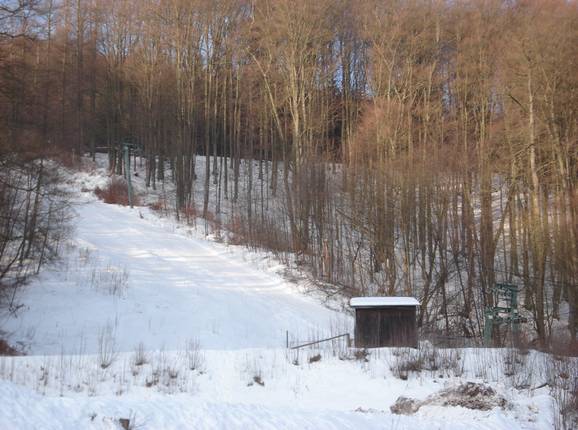 Bosafdaling bij de Wurzelbrunnen-lift