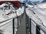 Nieuwe, gigantische hangbrug (140 m) als attractie op de Stubnerkogel