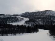 Afdaling Sauebekkløypa