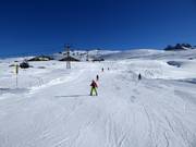 Makkelijke piste bij de stoeltjeslift Tambo