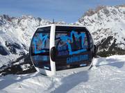 Gabühelbahn - 10-persoons gondel (met 1 kabel)