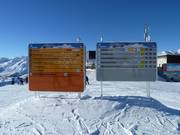 Gedetailleerde bewegwijzering bij de Salober