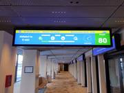 Informatie bij de dorpsmetro van Serfaus