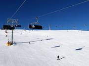 Perfect geprepareerde piste op de Kronplatz