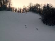 Sportieve standaardafdaling