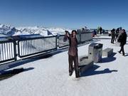 James Bond op de Schilthorn met 007 Walk of Fame