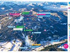 Pistekaart Blomberg – Bad Tölz/Wackersberg