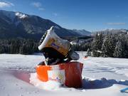 Sneeuwkanonnen in Filzmoos