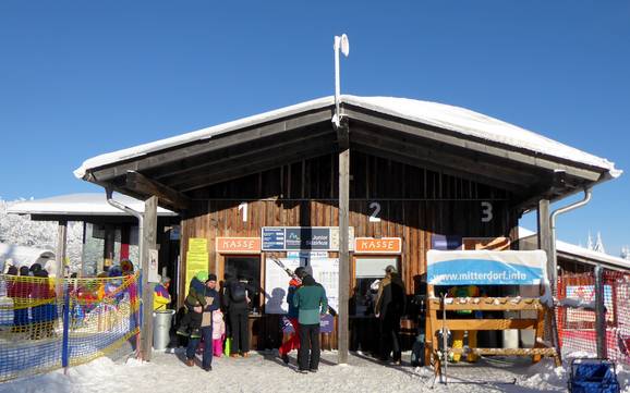 Freyung-Grafenau: netheid van de skigebieden – Netheid Mitterdorf – Almberg