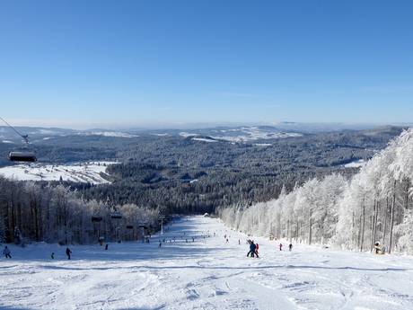 Freyung-Grafenau: Grootte van de skigebieden – Grootte Mitterdorf – Almberg