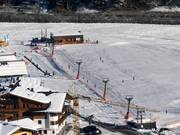 Beginnersgebied bij de Fischbacherlift in Großarl