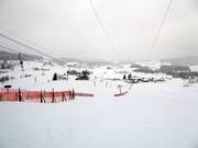 Uitzicht vanaf het bergstation van de Raketenlift