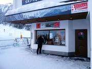 Goed onderhouden infrastructuur in het skigebied