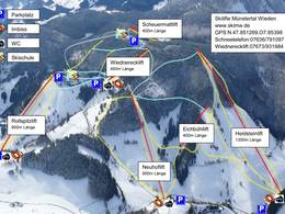 Pistekaart Münstertal-Wieden