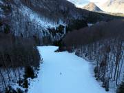 Dalafdaling Madlries-Abfahrt