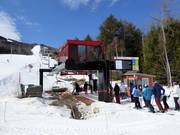 09 White Cap Quad - 4-persoons vaste stoeltjeslift