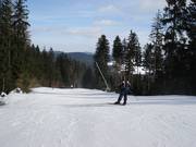Moeilijkste piste (rood) Strecha