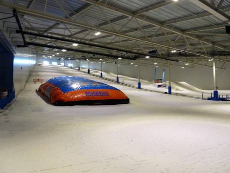 Noord-Brabant: Grootte van de skigebieden – Grootte SnowWorld Rucphen