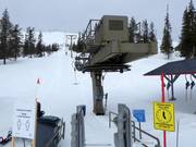 Huippuhissi - Sleeplift met T-beugel/Ankerlift