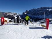 Boarder Cross-route bij de stoeltjeslift Sotsaslong