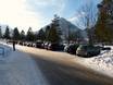 Bayerische Oberland: bereikbaarheid van en parkeermogelijkheden bij de skigebieden – Bereikbaarheid, parkeren Am Ried – Farchant