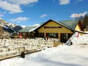 Bergrestaurant La Buttiere aan de piste Courtils