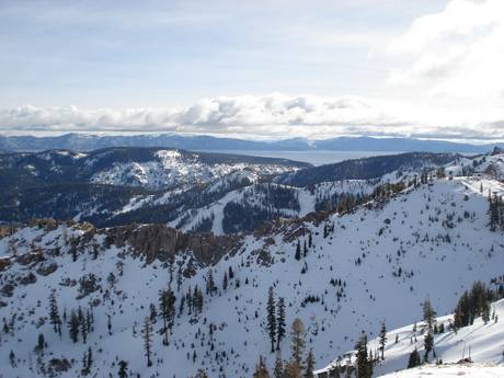 Pacific States: Grootte van de skigebieden – Grootte Palisades Tahoe