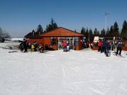 Mogelijkheid tot pauzeren Pasieka bergstation