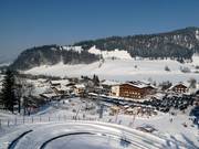 Gasthof en pensions direct naast het dalstation