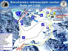 Pistekaart Dole Pri Litiji