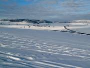Uitzicht over de uitgestrektheid van de Schwäbische Alb