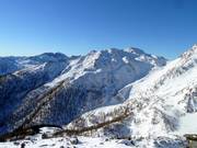 Uitzicht vanaf de Punta Ces op de Cima Tognola