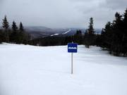 Start van een buckelpiste