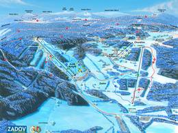 Skigebied Zadov – Churáňov/U Horejšů