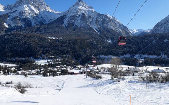 Unterengadin: accomodatieaanbod van de skigebieden – Accommodatieaanbod Scuol – Motta Naluns