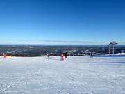 Makkelijke pistes beginnen ook op de top