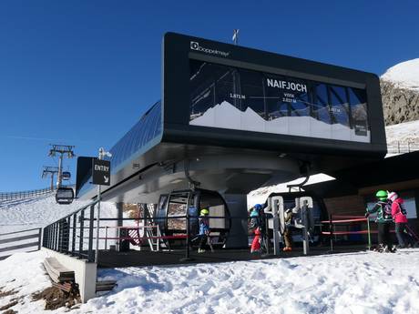 Sarntaler Alpen: beste skiliften – Liften Meran 2000