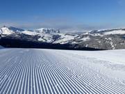 Eersteklas pistepreparatie op de Mont de Sëura