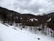 Chalets direct aan de piste, verscholen in het bos