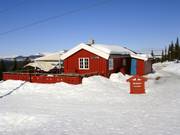 Après-skihut bij de sleeplift Trollheisen