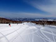 Brede en gemakkelijke pistes in Hanazono